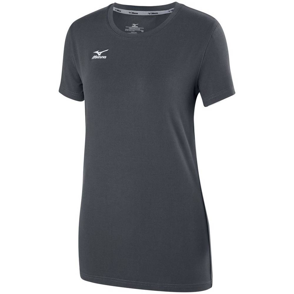 Womens Mizuno Attack 2.0 Volleyball T-Shirts Grey Philippines (UTCQOI571)